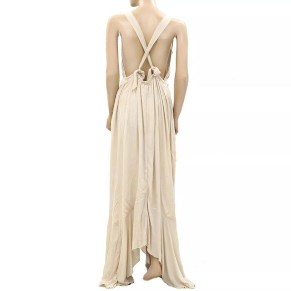Free People Cream Maxi Dress - Picture 8 of 9